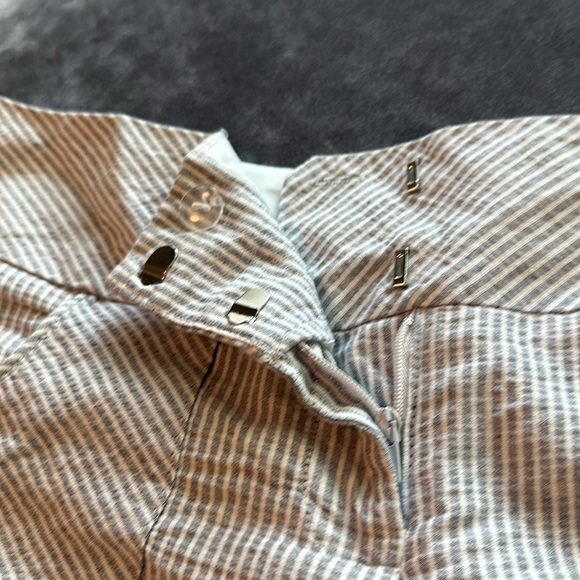 ☀️BOGO Item Charlotte Russe Nautical Seersucker Striped Cuffed Shorts☀️ - Picture 7 of 7